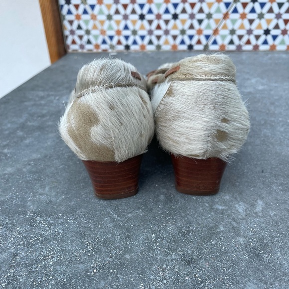 Michael Kors real animal skin fur shoes size 8 made in Italy - Picture 3 of 9